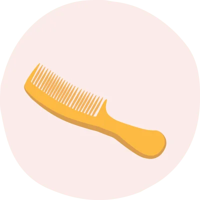 شانه دندان پهن